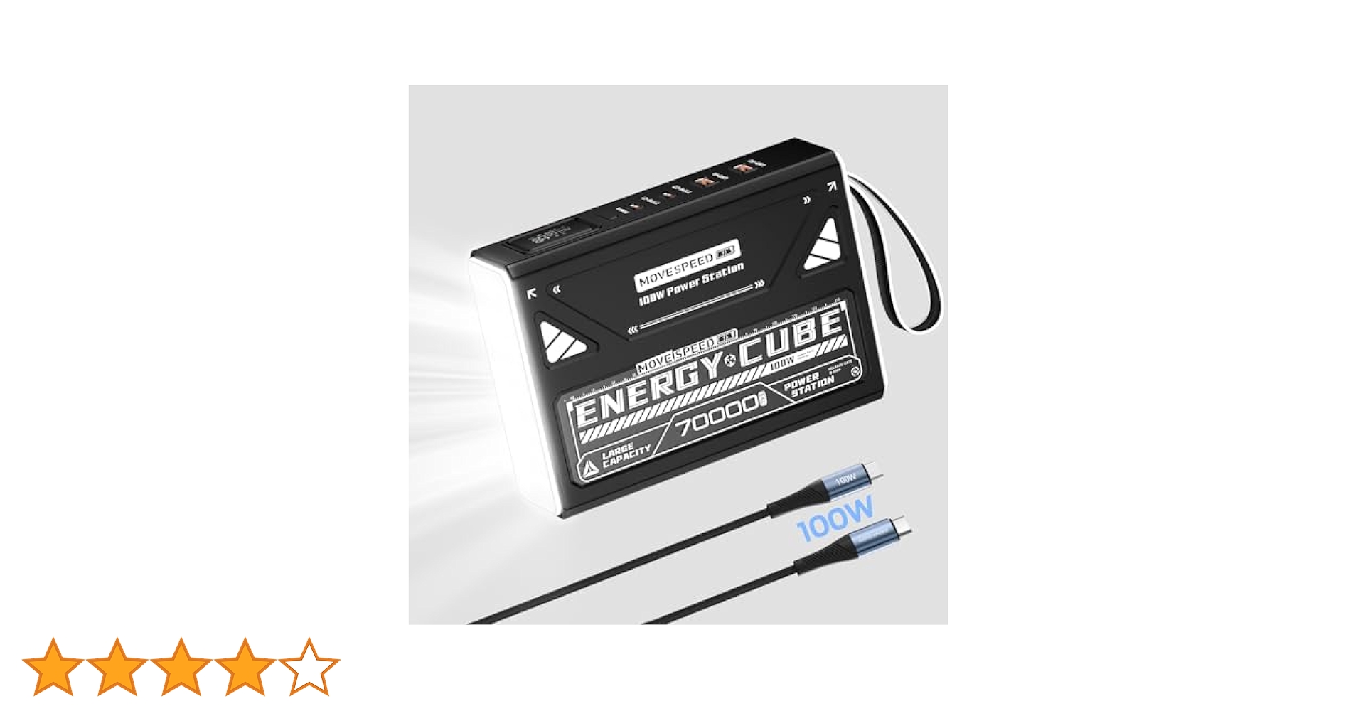 Amazon | MOVE SPEED 【70000mAh 100W 急速充電 】モバイル